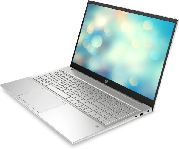 Ноутбук HP Pavilion 15-eh3039ci Ryzen 5 7530U 16Gb SSD512Gb AMD Radeon 15.6" IPS FHD (1920x1080) Free DOS silver WiFi BT Cam (84J95EA)