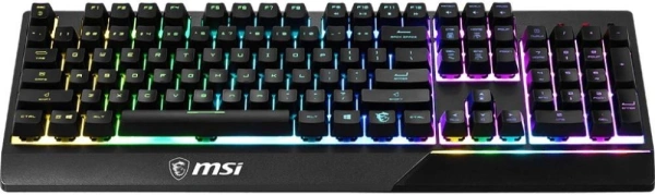 Клавиатура MSI Vigor GK30 RU черный USB for gamer LED (S11-04RU236-CLA)