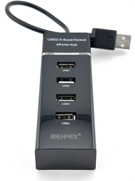 Разветвитель USB 2.0 BPH-920 4порт. черный