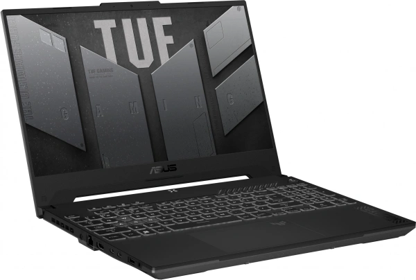 Ноутбук Asus TUF Gaming A15 FA507NUR-LP044 Ryzen 7 7435HS 16Gb SSD512Gb NVIDIA GeForce RTX4050 6Gb 15.6" IPS FHD (1920x1080) noOS grey WiFi BT Cam (90NR0JP5-M002D0)