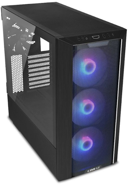 Корпус Lian-Li Lancool III RGB черный без БП ATX 10x120mm 3x140mm 2xUSB3.0 audio bott PSU