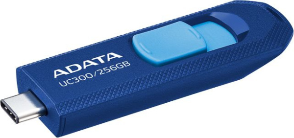 Флеш Диск A-Data 256GB Type-C UC300 ACHO-UC300-256G-RNB/BU USB3.2 синий/голубой