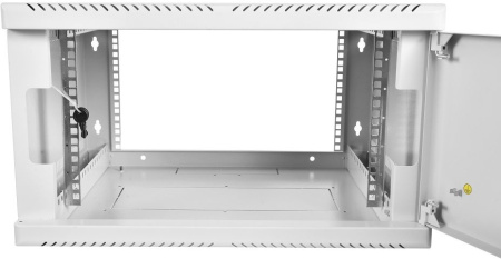 Шкаф коммутационный ЦМО (ШРН-15.480.1) настенный 15U 600x480мм пер.дв.металл несъемн.бок.пан. направл.под закл.гайки 100кг серый 425мм 21кг 180град. 490мм IP20 сталь