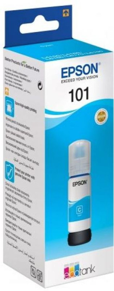 Чернила Epson 101 C13T03V24A голубой 70мл для Epson L4150/L4160/L6160/L6170