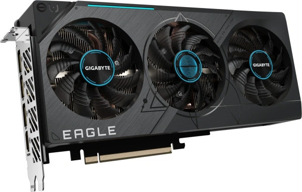 Видеокарта Gigabyte PCI-E 4.0 GV-N407SEAGLE OC-12GD NVIDIA GeForce RTX 4070 Super 12Gb 192bit GDDR6X 2475/21000 HDMIx1 DPx3 HDCP Ret