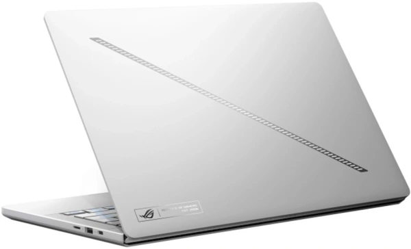 Ноутбук Asus ROG Zephyrus G14 GA403UI-QS094W Ryzen 9 8945HS 32Gb SSD1Tb NVIDIA GeForce RTX4070 8Gb 14" OLED 3K (2880x1800) Windows 11 Home white WiFi BT Cam (90NR0HX2-M004J0)