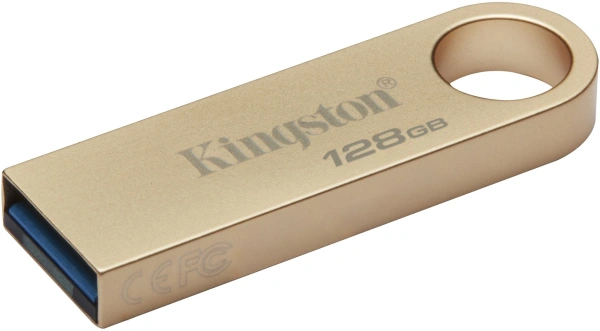 Флеш Диск Kingston 128GB DataTraveler SE9 DTSE9G3/128GB USB3.0 серебристый