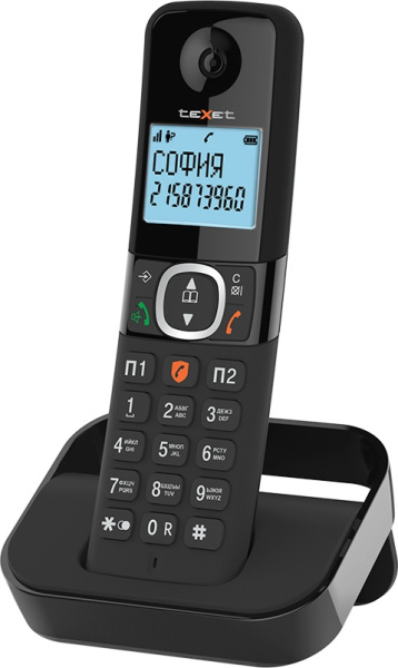 Р/Телефон Dect Texet TX-5605A черный автооветчик АОН