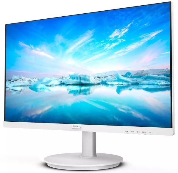 Монитор Philips 23.8" V Line 241V8AW (00/01) белый IPS LED 16:9 HDMI M/M матовая 250cd 178гр/178гр 1920x1080 75Hz VGA FHD 2.87кг