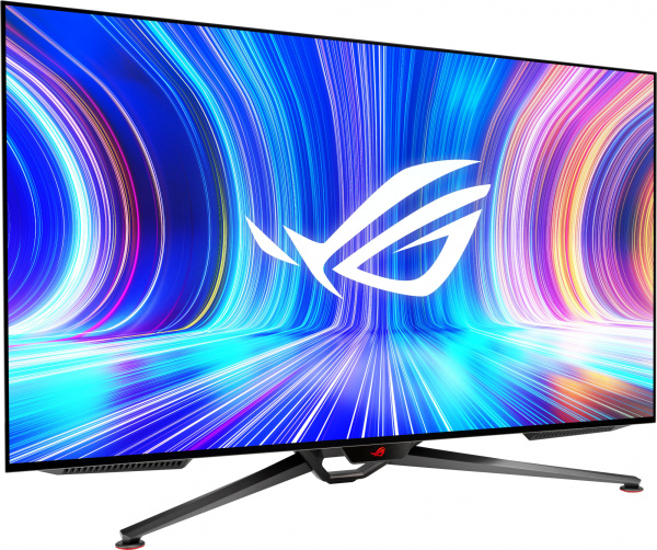 Монитор Asus 42" ROG Swift PG42UQ черный OLED LED 16:9 HDMI M/M матовая 450cd 178гр/178гр 3840x2160 138Hz DP SPDIF 4K USB 14.77кг