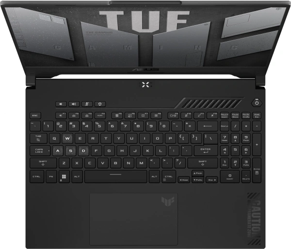 Ноутбук Asus TUF Gaming A15 FA507NUR-LP044 Ryzen 7 7435HS 16Gb SSD512Gb NVIDIA GeForce RTX4050 6Gb 15.6" IPS FHD (1920x1080) noOS grey WiFi BT Cam (90NR0JP5-M002D0)