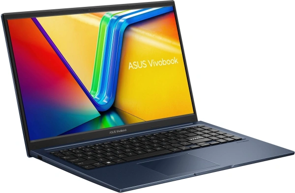 Ноутбук Asus Vivobook 15 X1504ZA-BQ1143 Core i3 1215U 8Gb SSD512Gb Intel UHD Graphics 15.6" IPS FHD (1920x1080) noOS blue WiFi BT Cam (90NB1021-M01NX0)