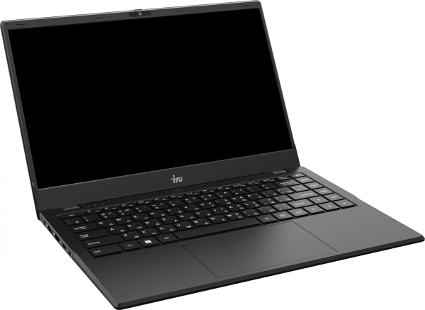 Ноутбук IRU Planio 14ING N100 8Gb SSD256Gb Intel Iris Xe graphics 14" IPS FHD (1920x1080) Free DOS black 6000mAh (2058902)