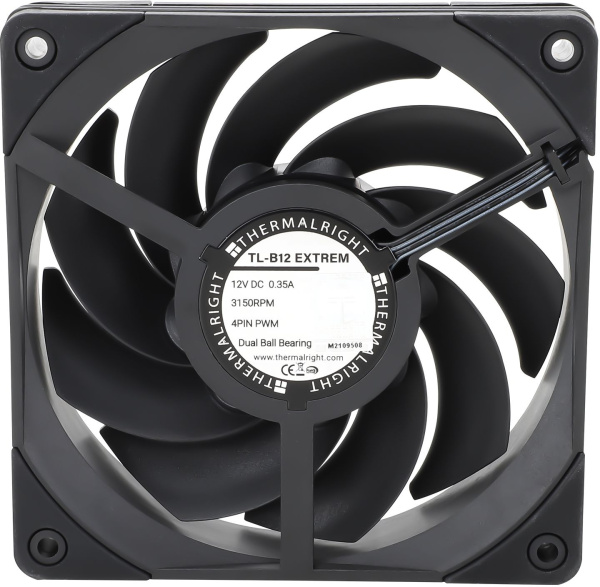 Вентилятор Thermalright TL-B12-EXTREM черный 4-pin 40.5dB 215gr Ret