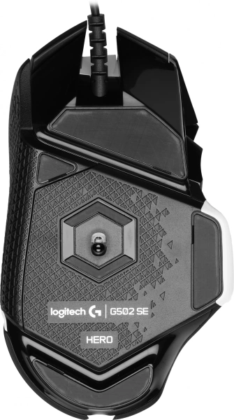 Мышь Logitech G502 SE HERO черный/белый лазерная (16000dpi) USB (11but)