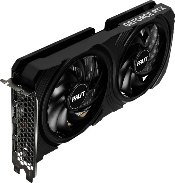 Видеокарта Palit PCI-E 4.0 RTX4060 INFINITY 2 OC NVIDIA GeForce RTX 4060 8Gb 128bit GDDR6 1830/17000 HDMIx1 DPx3 HDCP Ret