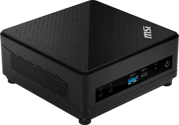 Неттоп MSI Cubi 5 12M-067BRU i5 1235U (1.3) Iris Xe noOS GbitEth WiFi BT 65W черный (936-B0A811-067)