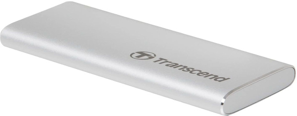 Накопитель SSD Transcend USB-C 500Gb TS500GESD260C серебристый