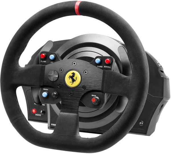 Руль ThrustMaster Sportline T300 6кноп. (с педалями) черный