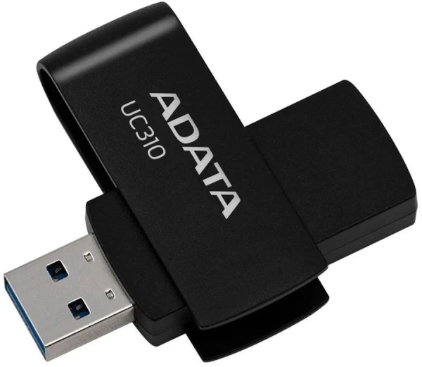 Флеш Диск A-Data 64GB UC310 UC310-64G-RBK USB3.2 черный