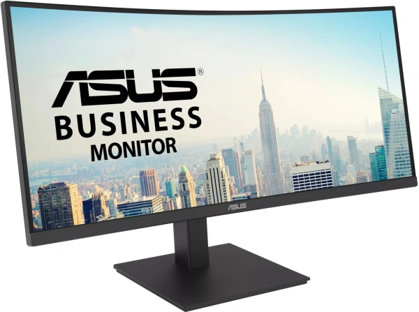 Монитор Asus 34" VA34VCPSN черный VA LED 4ms 21:9 HDMI M/M матовая HAS Piv 3000:1 300cd 178гр/178гр 1920x1080 100Hz DP FHD USB 9.52кг