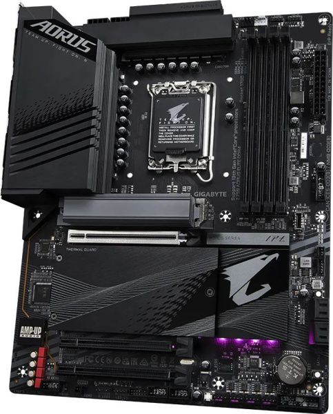 Материнская плата Gigabyte Z790 AORUS ELITE DDR4 Soc-1700 Intel Z790 4xDDR4 ATX AC`97 8ch(7.1) 2.5Gg RAID+HDMI