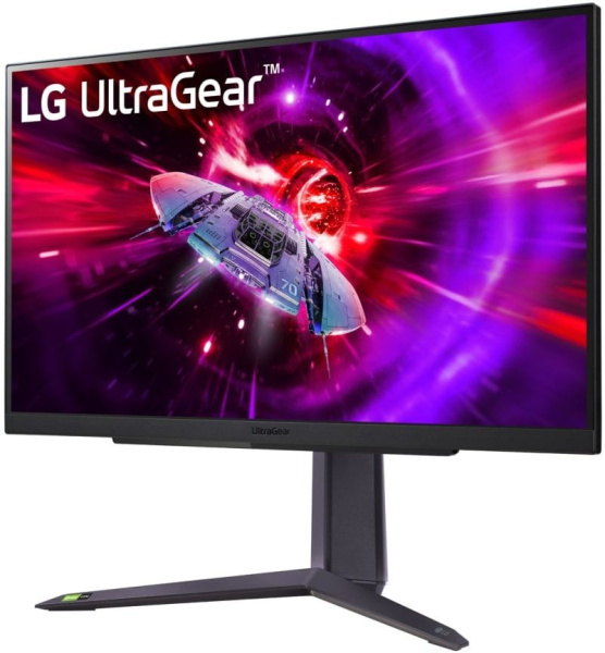 Монитор LG 27" UltraGear 27GR75Q-B черный IPS LED 16:9 HDMI матовая HAS 300cd 178гр/178гр 2560x1440 144Hz FreeSync Premium DP QHD USB 6.19кг