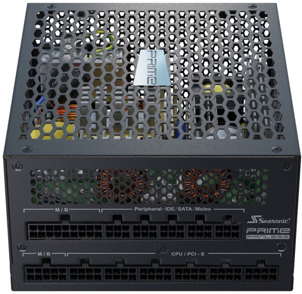 Блок питания Seasonic ATX 700W PRIME Fanless TX-700 80+ titanium 24pin APFC 10xSATA Cab Manag RTL