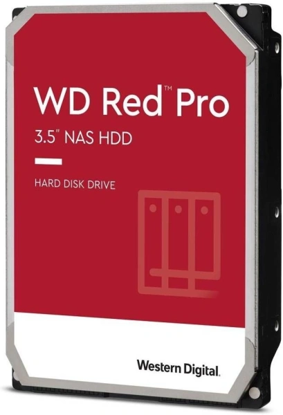 Жесткий диск WD SATA-III 22TB WD221KFGX NAS Red Pro (7200rpm) 512Mb 3.5"