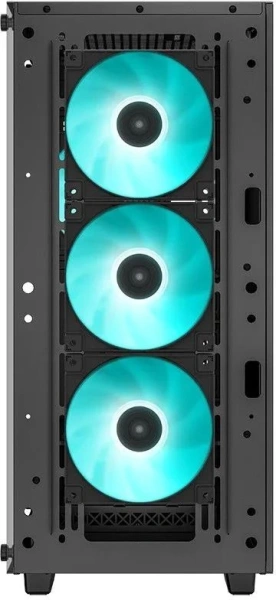 Корпус Deepcool CC560 V2 черный без БП ATX 4x120mm 1xUSB2.0 1xUSB3.0 audio bott PSU