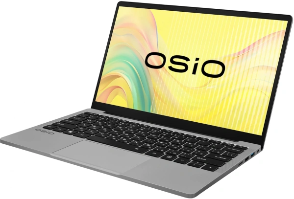 Ноутбук Osio FocusLine F140i-006 Core i3 1215U 16Gb SSD512Gb Intel UHD Graphics 14" IPS FHD (1920x1080) Windows 11 Home grey WiFi BT Cam 6000mAh