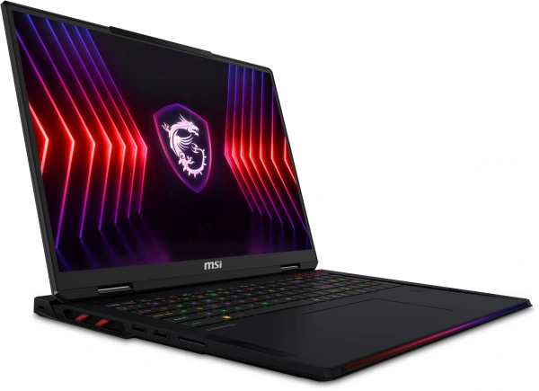 Ноутбук MSI Raider A18 HX A7VIG-026RU Ryzen 9 7945HX3D 32Gb SSD2Tb NVIDIA GeForce RTX4090 16Gb 18" IPS QHD+ (2560x1600) Windows 11 Home black WiFi BT Cam (9S7-182K32-026)