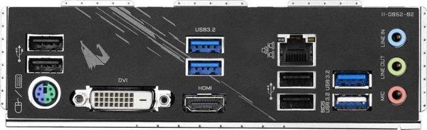 Материнская плата Gigabyte B550M AORUS ELITE Soc-AM4 AMD B550 4xDDR4 mATX AC`97 8ch(7.1) GbLAN RAID+DVI+HDMI