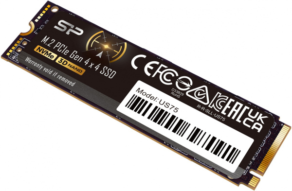 Накопитель SSD Silicon Power PCIe 4.0 x4 1TB SP01KGBP44US7505 US75 M.2 2280