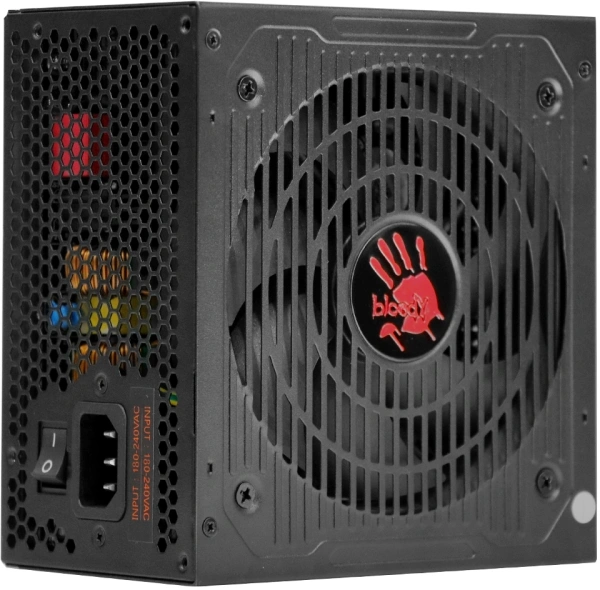 Блок питания Bloody ATX 750W BD-PS750G 80+ gold (20+4pin) APFC 120mm fan 6xSATA Cab Manag RTL