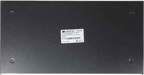 Коммутатор Origo OS1218P/190W OS1218P/190W/A1A 16x100Мбит/с 2x1Гбит/с 16PoE 16PoE+ неуправляемый