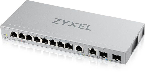 Коммутатор Zyxel XGS1210-12-ZZ0102F 8x1Гбит/с 2x2.5Гбит/с 2SFP+ управляемый