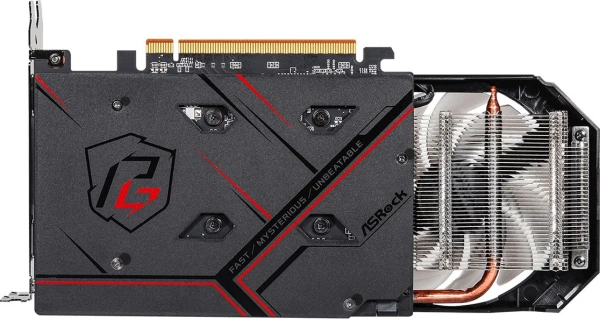 Видеокарта Asrock PCI-E 4.0 RX6500XT PGD 4GO AMD Radeon RX 6500XT 4Gb 64bit GDDR6 2365/18000 HDMIx1 DPx1 HDCP Ret