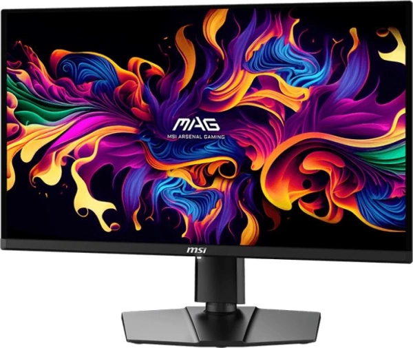 Монитор MSI 26.5" Mag 271QPX QD-OLED черный OLED LED 1ms 16:9 HDMI M/M матовая HAS Piv 250cd 178гр/178гр 2560x1440 360Hz DP 2K USB 5.67кг