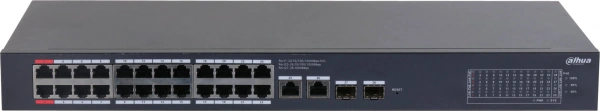 Коммутатор Dahua DH-CS4228-24GT-240 2xКомбо(1000BASE-T/SFP) управляемый