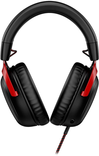 Наушники с микрофоном HyperX Cloud III черный/красный 1.2м мониторные оголовье (727A9AA)