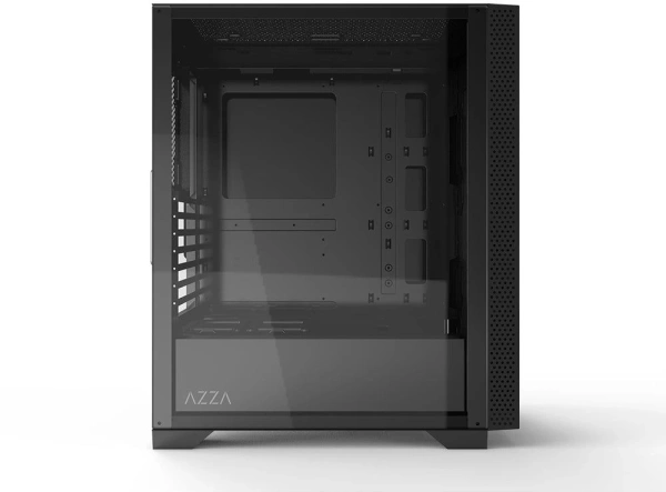 Корпус Azza Celesta F черный без БП ATX 5x120mm 5x140mm 2xUSB2.0 1xUSB3.0 audio bott PSU