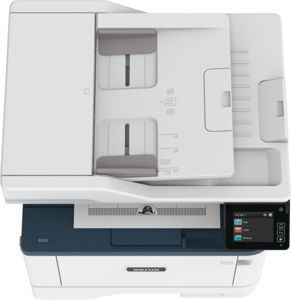 МФУ лазерный Xerox WorkCentre B305V_DNI A4 Duplex Net WiFi белый/синий