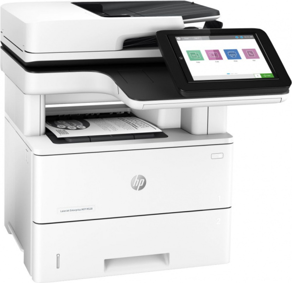 МФУ лазерный HP LaserJet Enterprise M528dn (1PV64A) A4 Duplex Net белый/черный