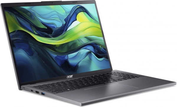 Ноутбук Acer Aspire 16 A16-51GM-57T5 Core 5 120U 8Gb SSD512Gb NVIDIA GeForce RTX 2050 4Gb 16" IPS WUXGA (1920x1200) noOS metall WiFi BT Cam (NX.KXUCD.001)