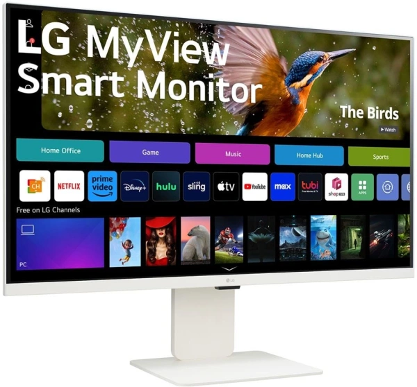 Монитор LG 31.5" 32SR83U-W белый IPS LED 16:9 HDMI M/M матовая HAS 400cd 178гр/178гр 3840x2160 60Hz UHD USB 7.7кг