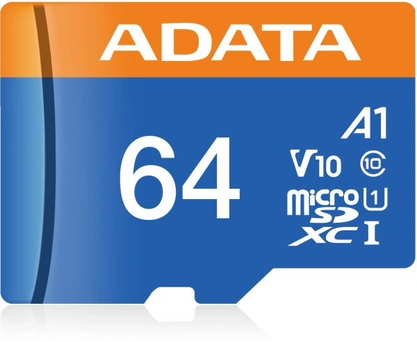 Флеш карта microSDXC 64GB A-Data AUSDX64GUICL10A1-RA1 Premier Pro + adapter