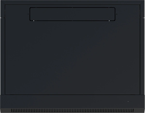 Шкаф коммутационный NTSS (NTSS-W9U6060GS-BL) настенный 9U 570x600мм пер.дв.стекл 60кг черный 22кг
