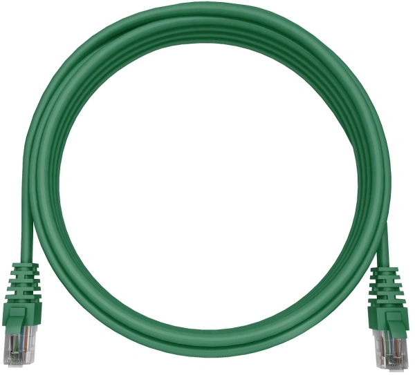 Патч-корд NTSS NTSS-PC-UTP-RJ45-5e-0.3-LSZH-GN NTSS-PC-UTP-RJ45-5E-0.3-LSZH UTP RJ-45 вил.-вилка RJ-45 кат.5E 0.3м зеленый LSZH (уп.:1шт)