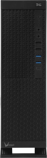 Корпус Formula SFF T11 черный без БП mATX 1x80mm 2xUSB2.0 2xUSB3.0 1xUSB3.1 audio